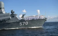 Корвет 570 с экипажем