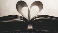 Сердце из страниц книги